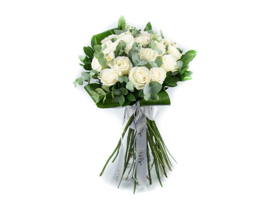 ΜΠΟΥΚΕΤΟ ΜΕ 15 ΛΕΥΚΑ ΤΡΙΑΝΤΑΦΥΛΛΑ