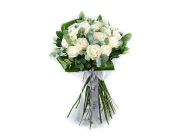 ΜΠΟΥΚΕΤΟ ΜΕ 15 ΛΕΥΚΑ ΤΡΙΑΝΤΑΦΥΛΛΑ